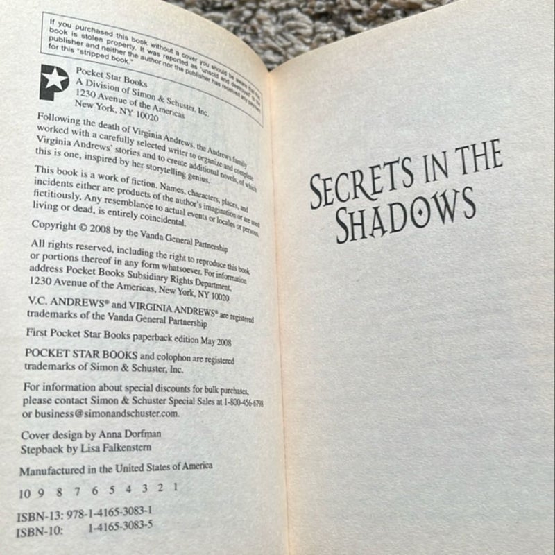 Secrets in the Shadows (vintage Stepback )