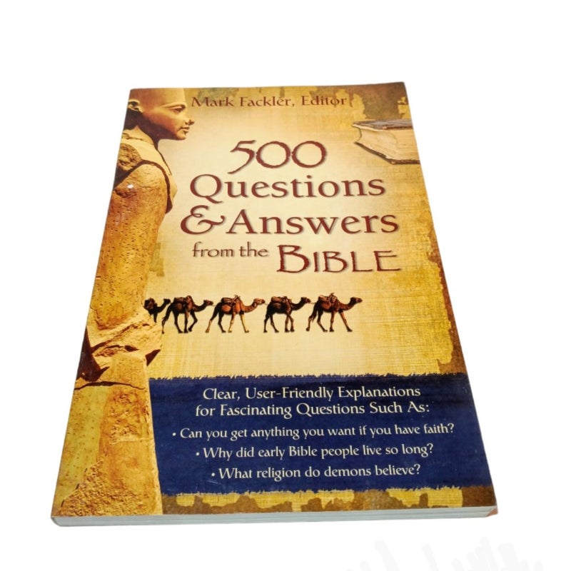 500 Questions & Answers From The Bible 