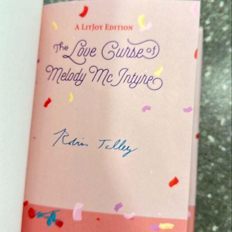 The love curse of melody mcintyre LITJOY signed exclusive