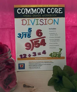 Common Core Third Grade Division Workbook