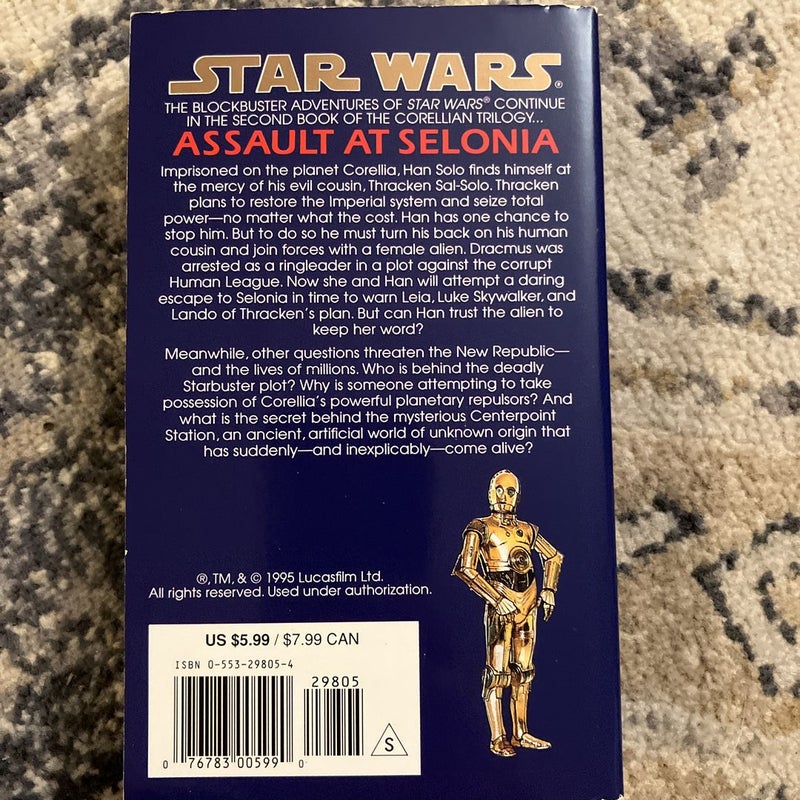 Assault at Selonia: Star Wars Legends (the Corellian Trilogy)