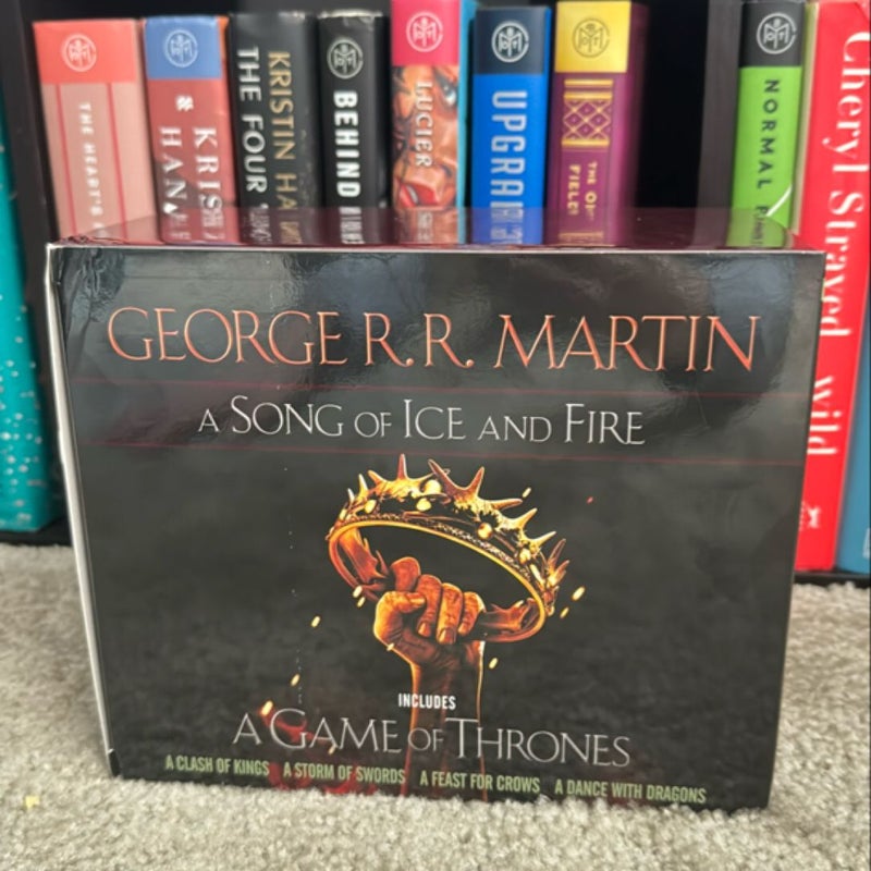 George R. R. Martin's a Game of Thrones 5-Book Boxed Set (Song of Ice and Fire Series)