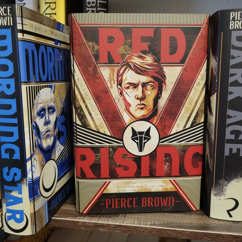 Red Rising 1-6 bundle with art prints!