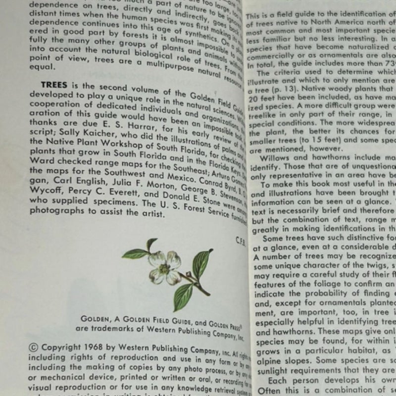 A Guide to Field Identification Trees of North America 