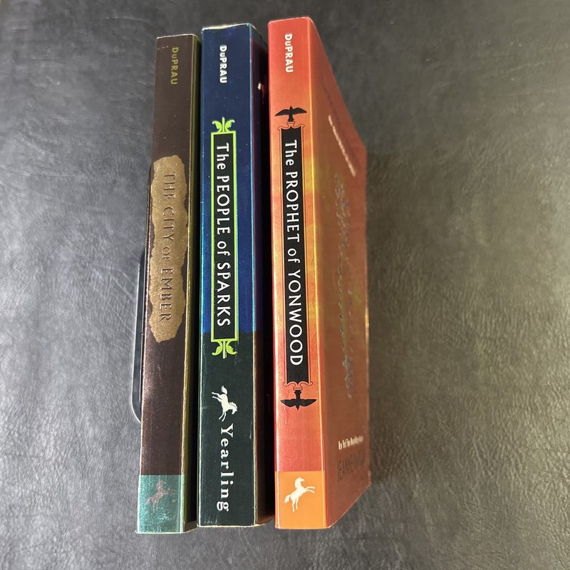 The City of Ember Books 1-3 paperback bundle