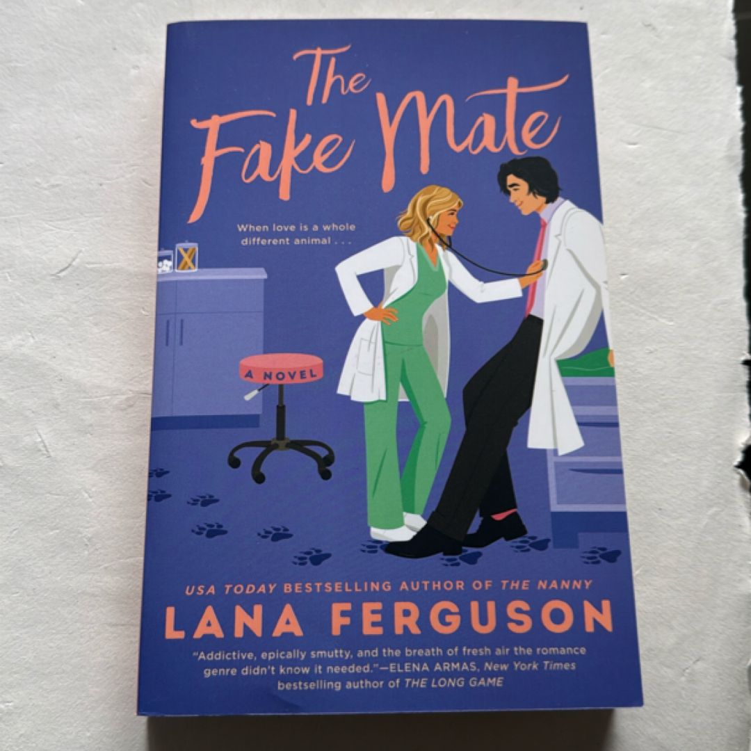 The Fake Mate - signed bookpkate