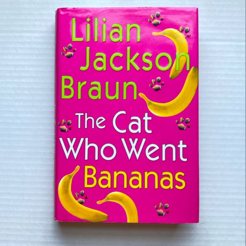 The Cat Who Went Bananas