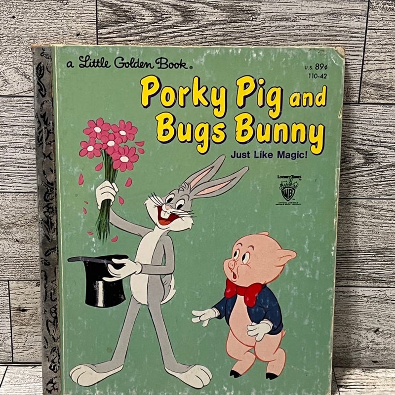 Porky pig and bugs bunny
