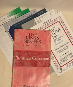 Lot Sale Choir Sheet Music Books