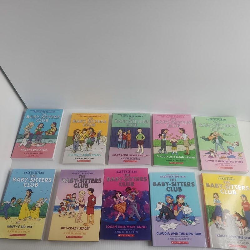 Baby-sitters Club bundle of 10