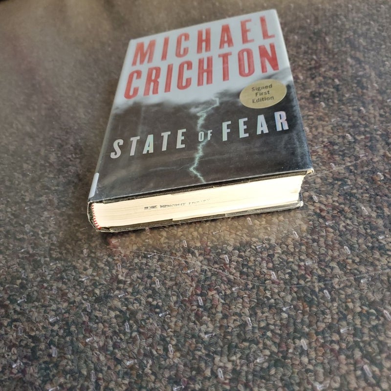 State of Fear (SIGNED)