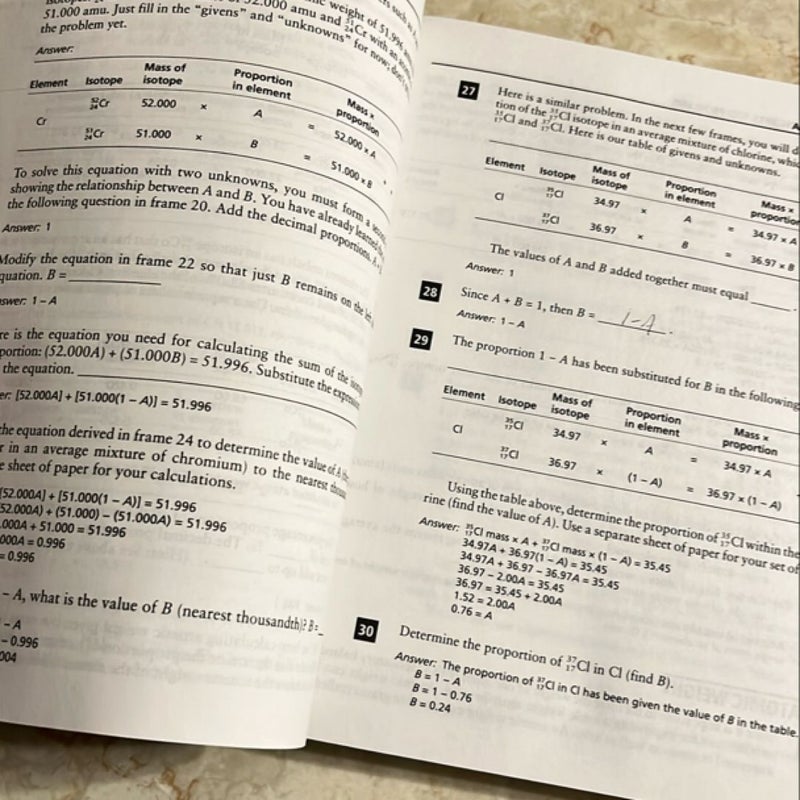 Chemistry: Concepts and Problems