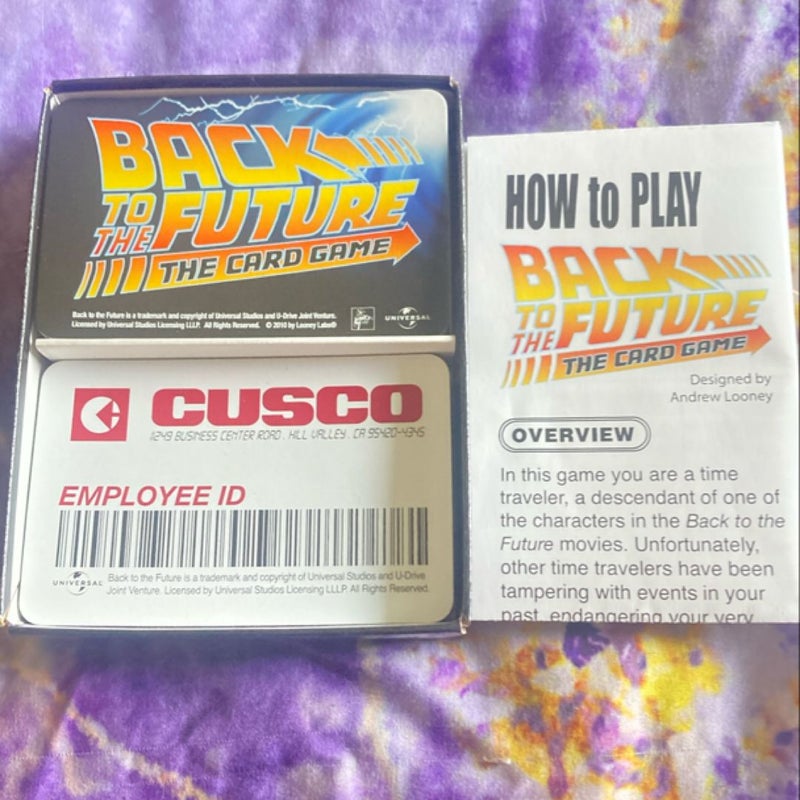 Back to the Future: The Card Game