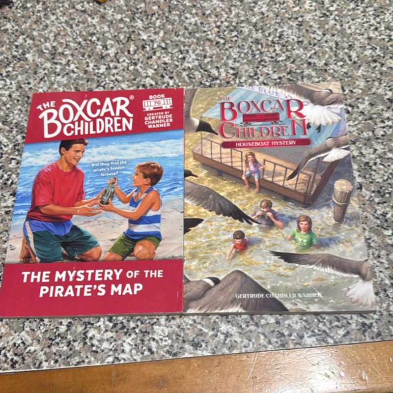 Boxcar Children book lot of 2