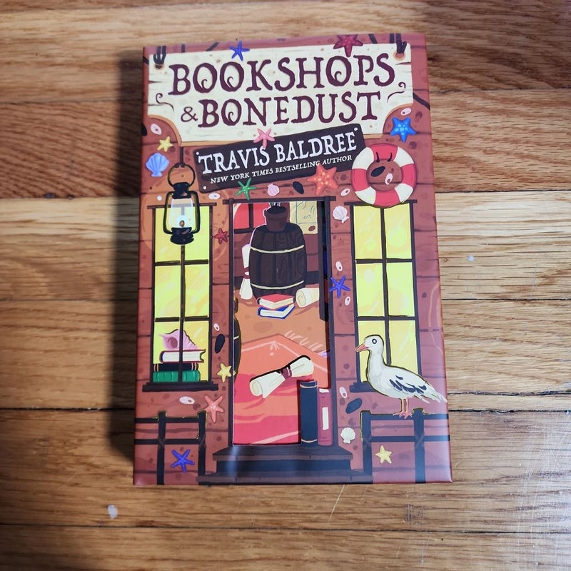 Bookshops & Bonedust Bookish box