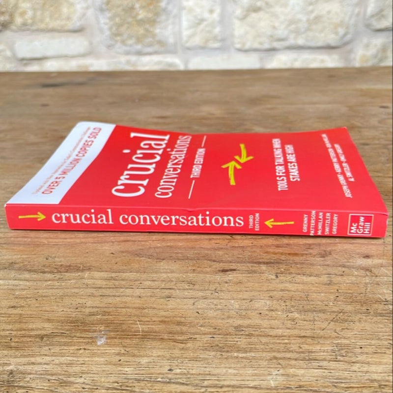 Crucial Conversations: Tools for Talking When Stakes Are High, Third Edition