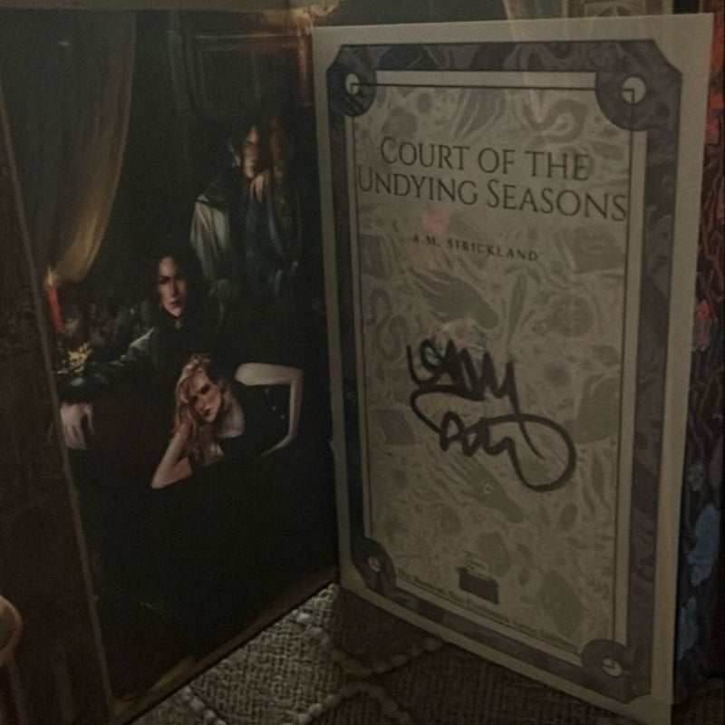 Court of the Undying Seasons *SIGNED INSERT BOOKISH BOX EXLUSIVE*