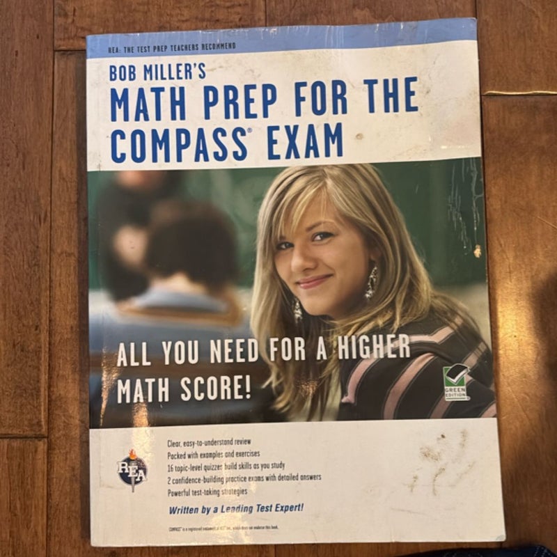 COMPASS Exam - Bob Miller's Math Prep