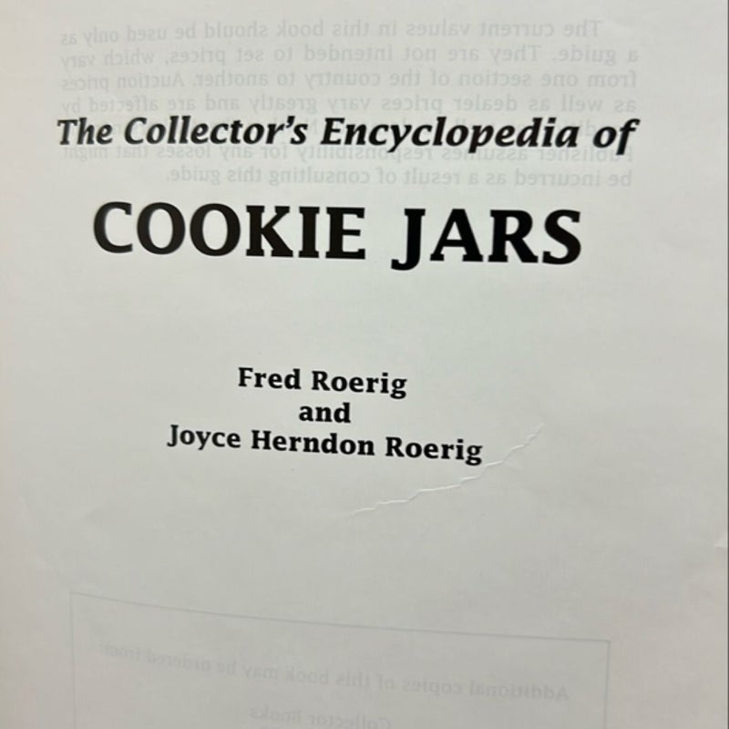 Collector's Encyclopedia of Cookie Jars