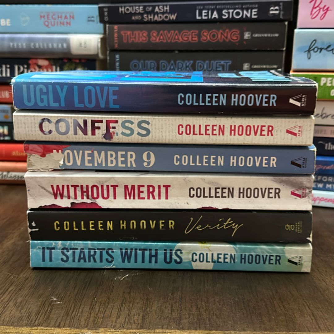 6 book Colleen Hoover Bundle