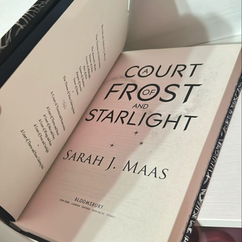 A Court of Frost and Starlight OOP HARDBACK