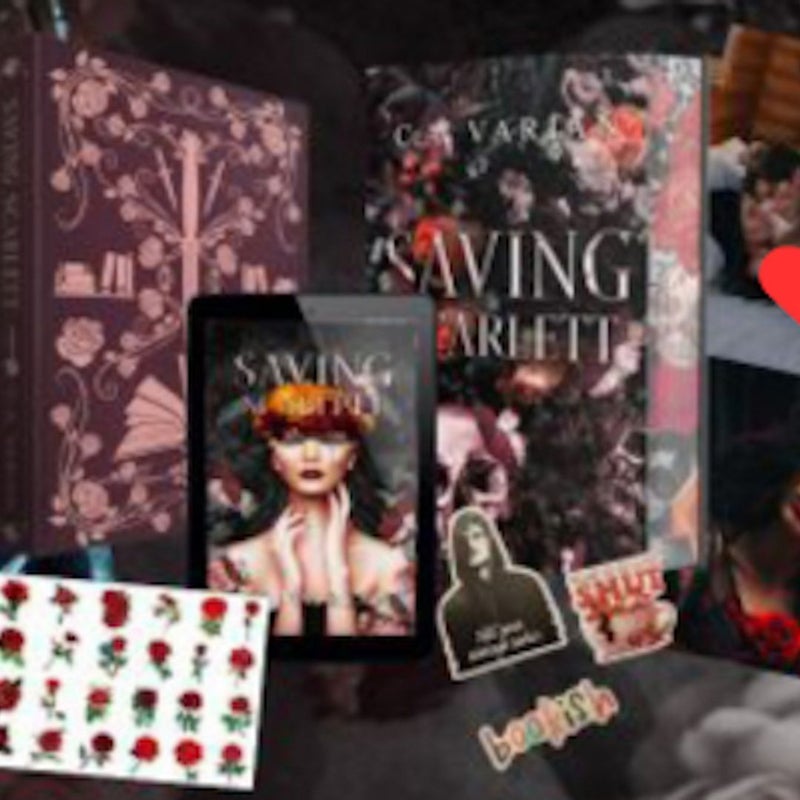 ✨ New! Kickstarter Special Edition Saving Scarlett Book by C. A. Varian ✨