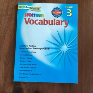 Vocabulary, Grade 3