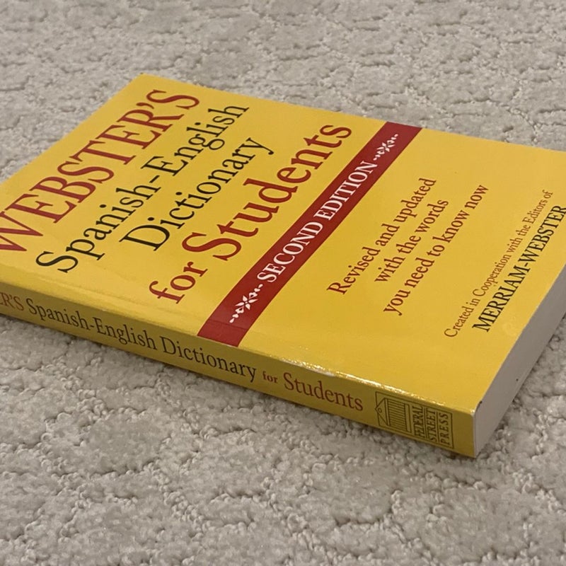Webster’s Spanish-English Dictionary for Students Second Edition
