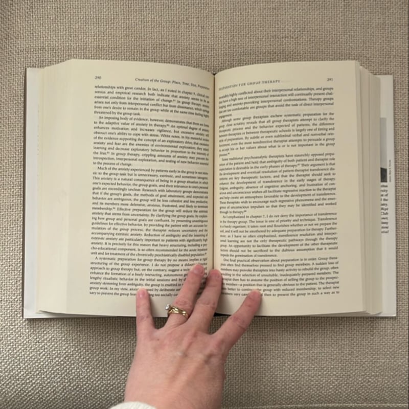 Theory and Practice of Group Psychotherapy