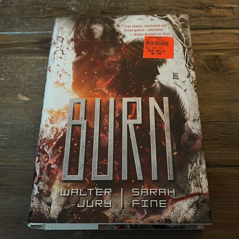 Burn by Walter Jury, Hardcover | Pangobooks