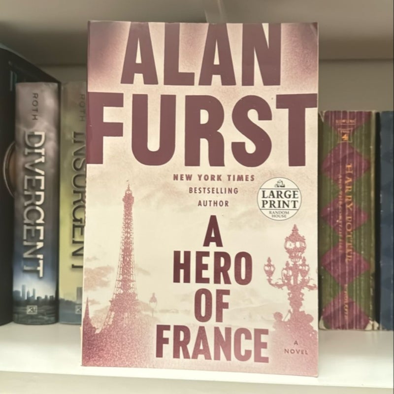 A Hero of France (large print) 