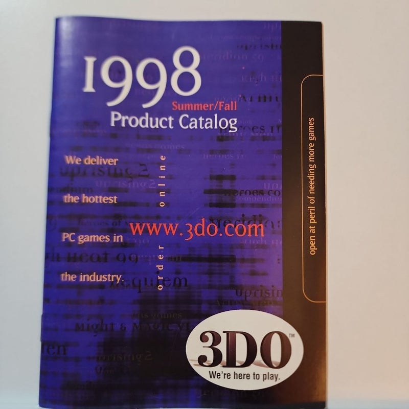 1998 Summer/Fall Product Catalog 
