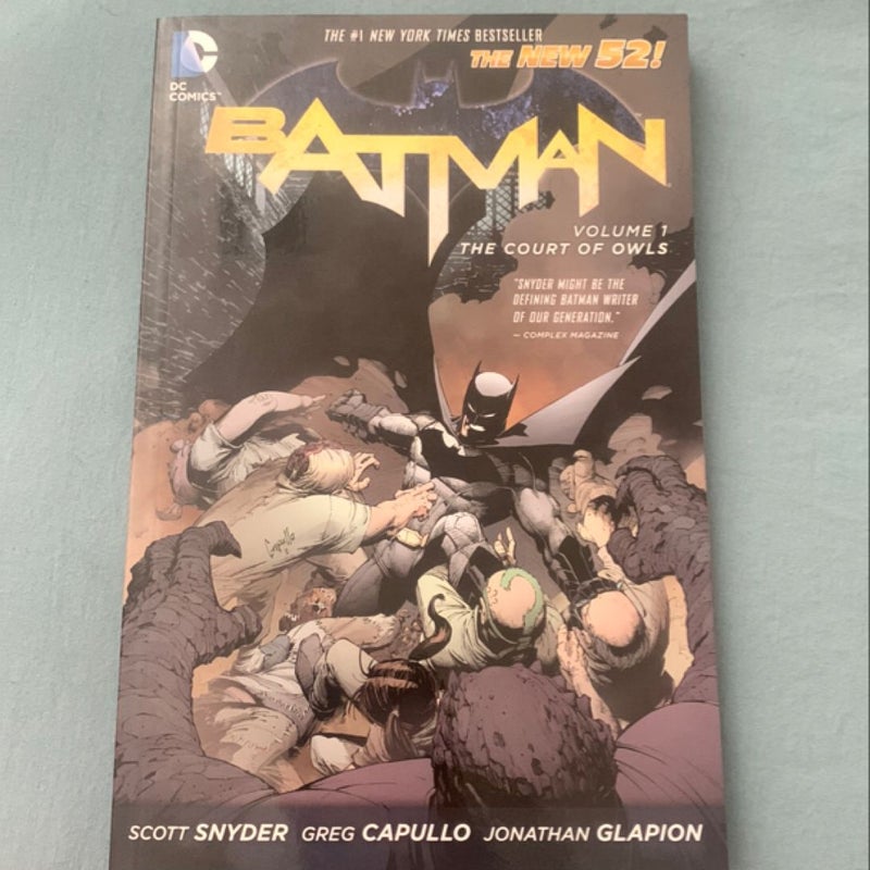 Batman 1 Court of Owls New 52