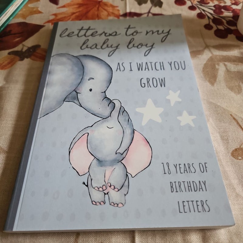 Letters to my baby boy. Journal