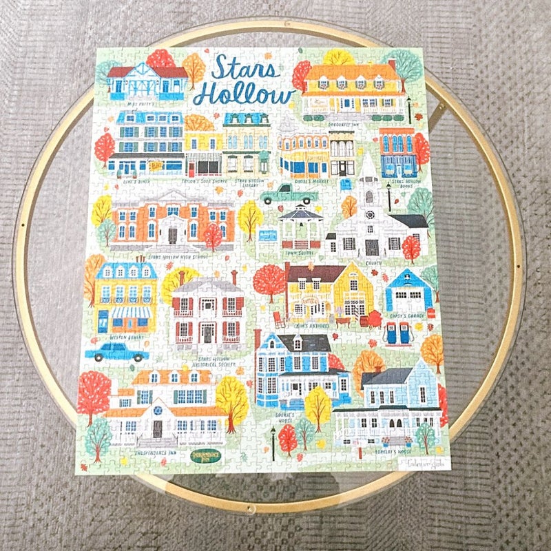 Gilmore Girls Stars Hollow Map