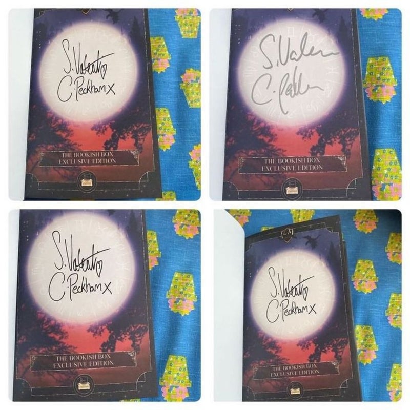 Bookish Box exclusive special edition of Zodiac Academy, books 1-4