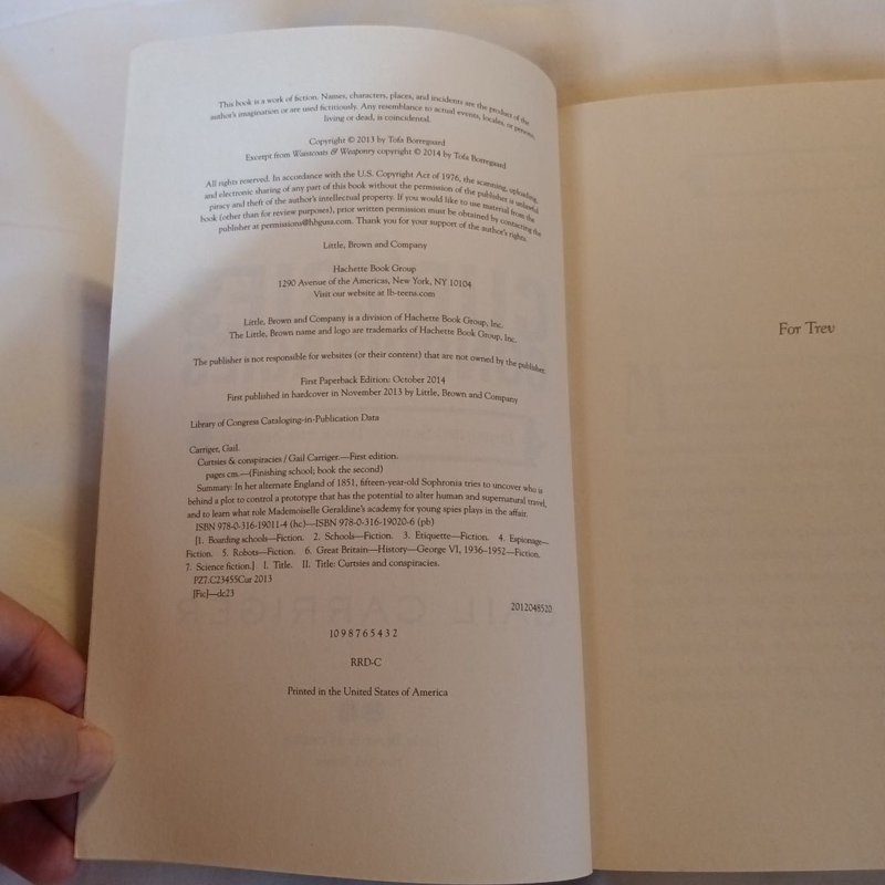 Curtsies and Conspiracies