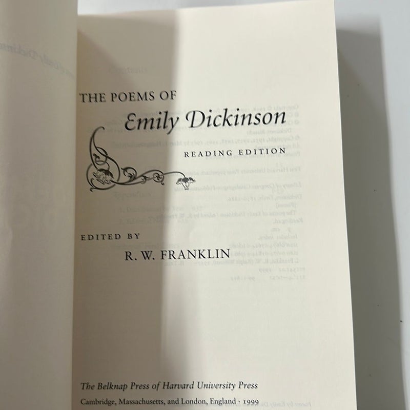 The Poems of Emily Dickinson