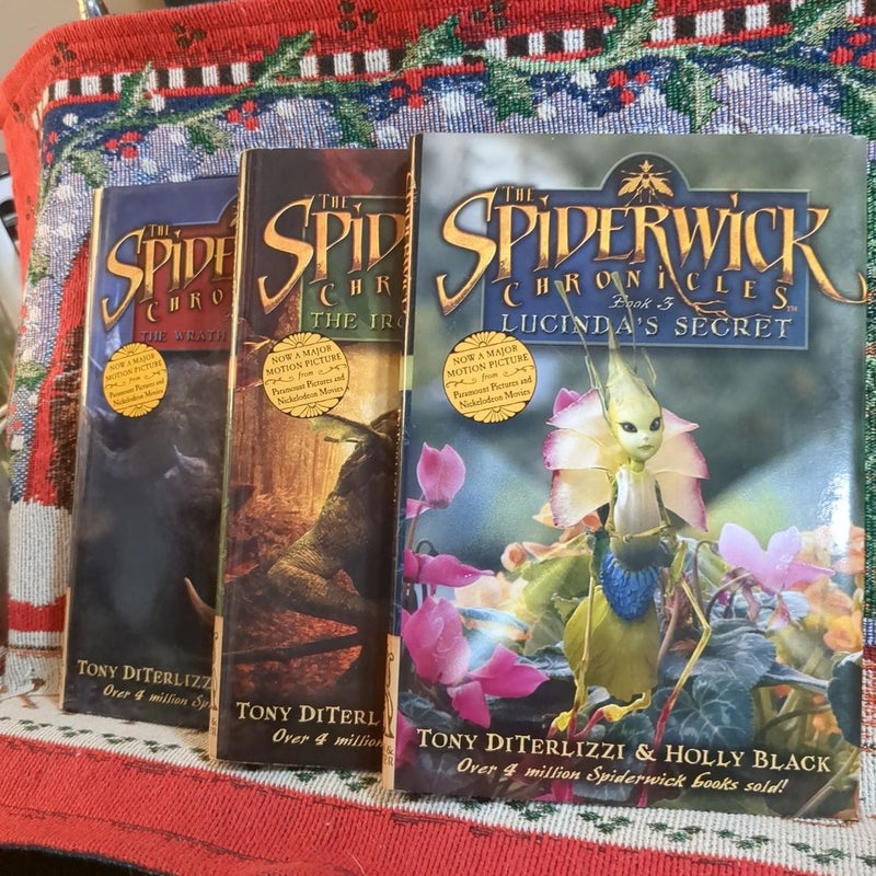 Spiderwick Chronicles set (3 books) 