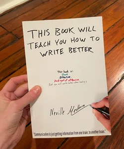 This Book Will Teach You How To Write Better