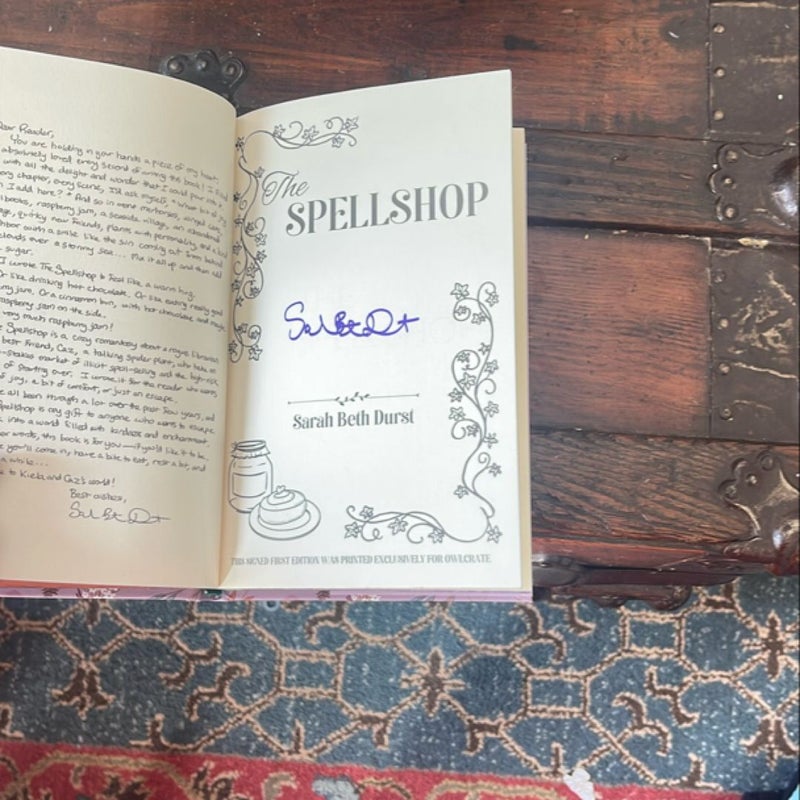 The Spellshop ***OWLCRATE SIGNED EDITION***