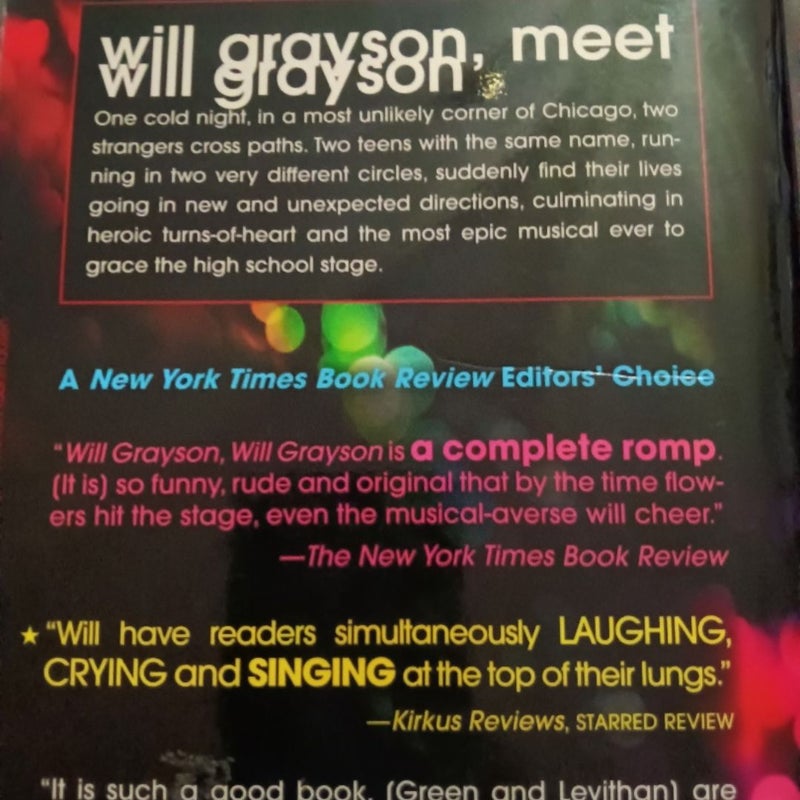 Will Grayson, Will Grayson