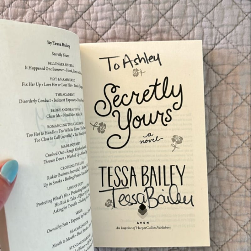 Secretly Yours SIGNED