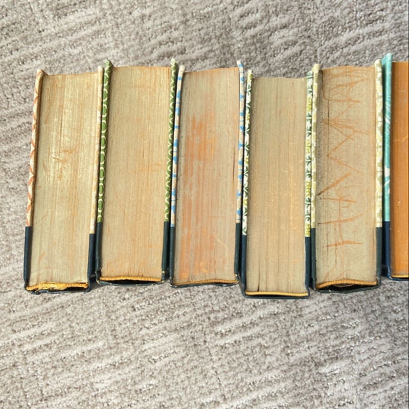 Muted Rainbow Reader’s Digest Condensed Books 