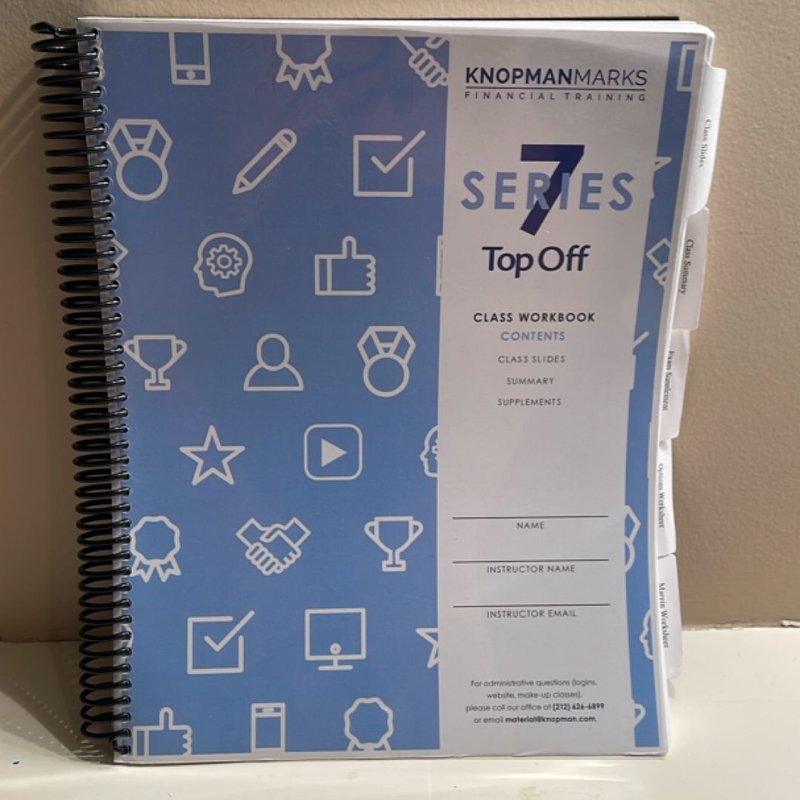 Series 7 class workbook by , Paperback | Pangobooks