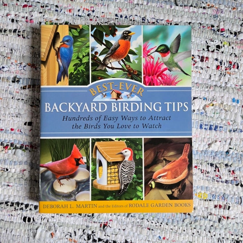Best-Ever Backyard Birding Tips