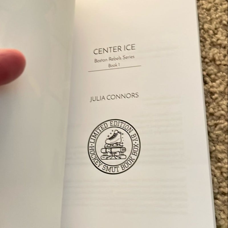 Center Ice (Hockey Smut Book Box special edition)