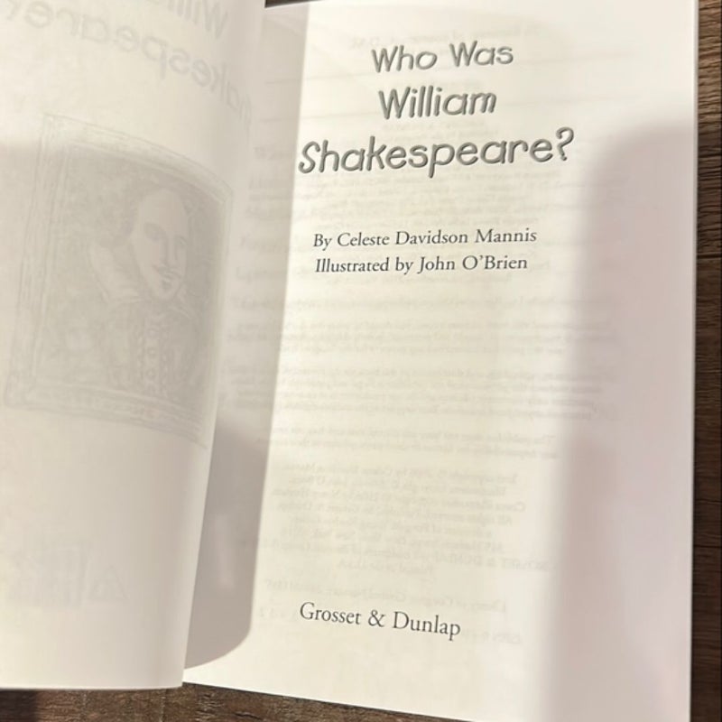 Who Was William Shakespeare?