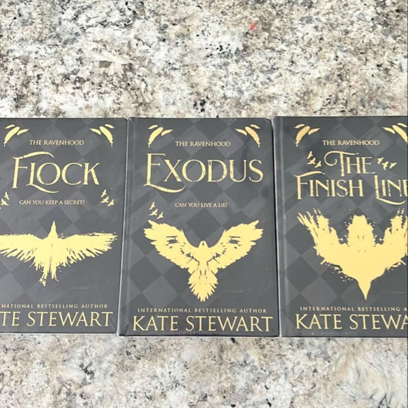 Ravenhood trilogy special book box edition