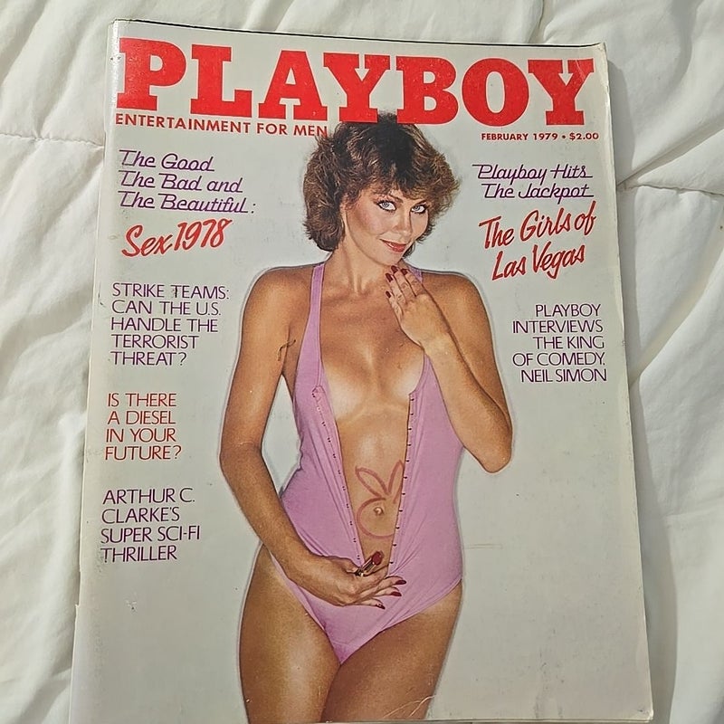 Playboy magazines 1970s issues Barbara Streisand interview super centerfolds 2 issues